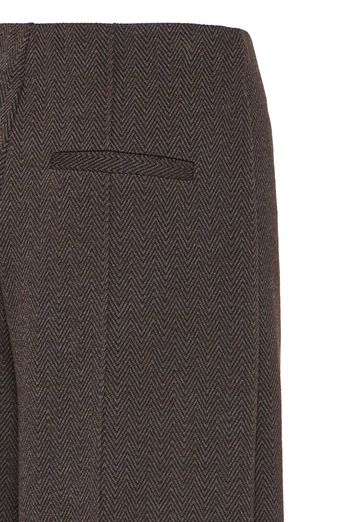 
                  
                    Ichi Ihkate Herringbone Trousers
                  
                
